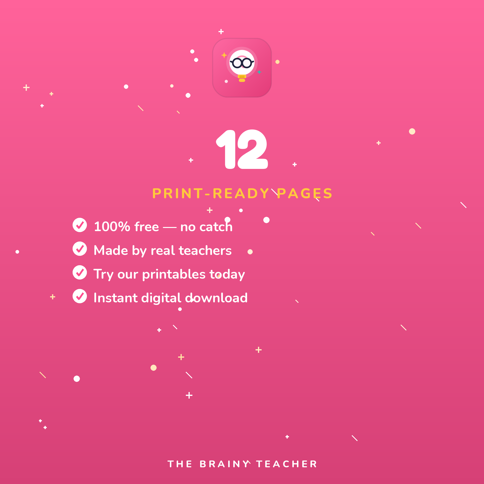 12 free print-ready pages