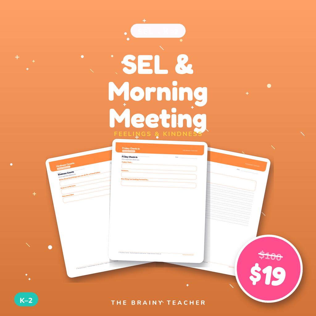 SEL & Morning Meeting MEGA Bundle cover