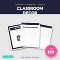 Classroom Decor MEGA Bundle cover