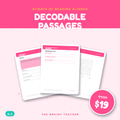 Decodable Passages MEGA Bundle cover