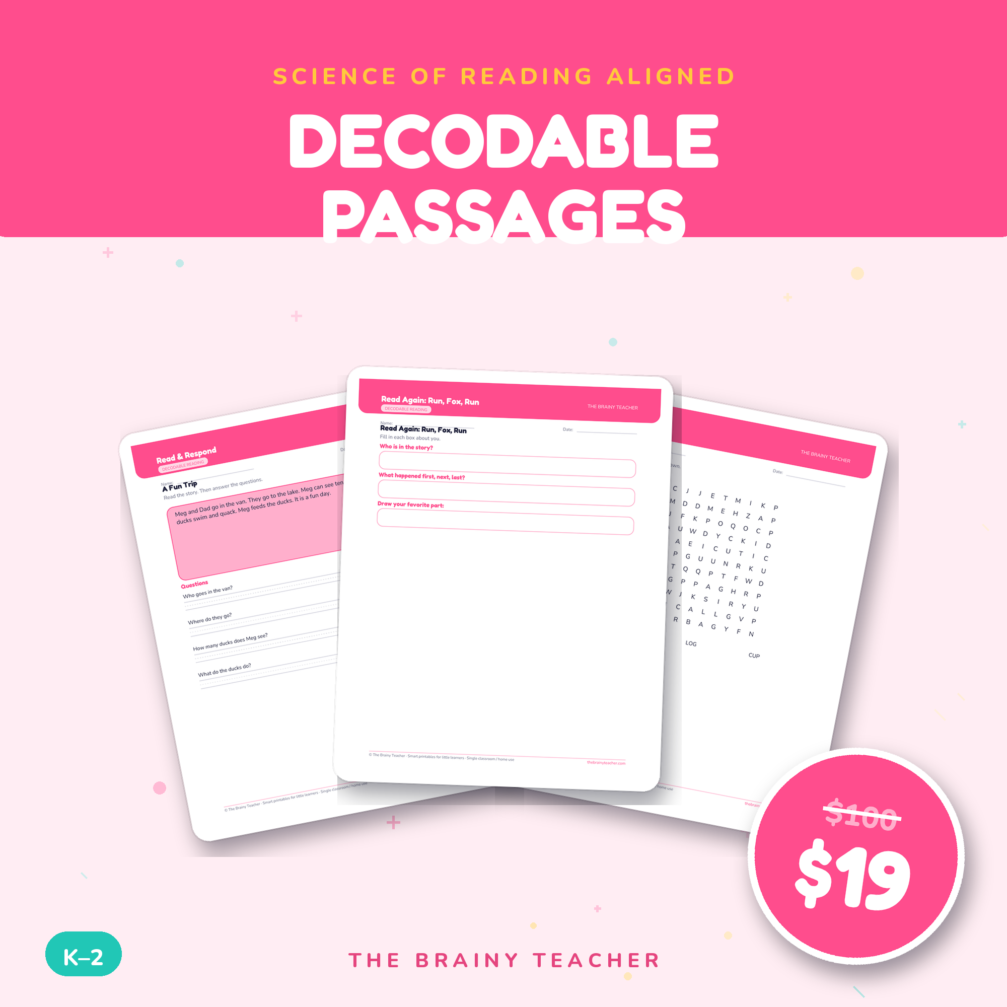 Decodable Passages MEGA Bundle cover