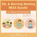 SEL & Morning Meeting MEGA Bundle - Orange Theme