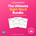 The Ultimate Sight Word Bundle cover