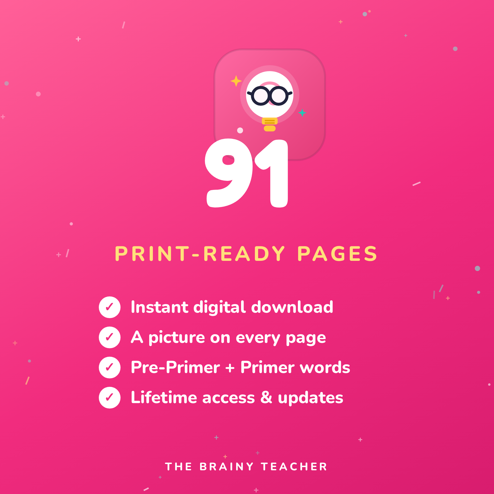 91 print-ready pages, instant download